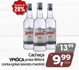 Cometa Supermercados Cachaça ypióca prata oferta