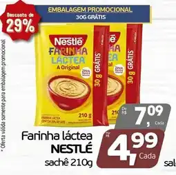 Cometa Supermercados Farinha Láctea Nestlé sachê 210g oferta