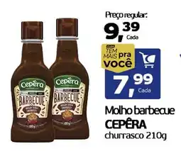 Cometa Supermercados molho barbecue cepera churrasco oferta