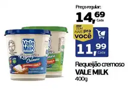 Cometa Supermercados Requeijão cremoso vale milk oferta