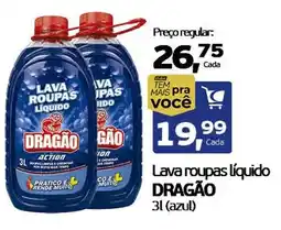 Cometa Supermercados Lava roupas líquido dragão oferta