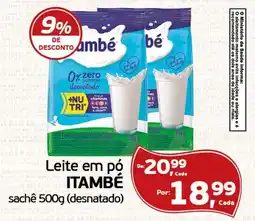 Cometa Supermercados Leite em pó itambé oferta