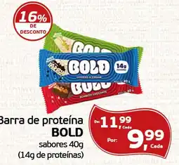 Cometa Supermercados Barra de proteína bold oferta