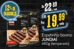 Cometa Supermercados Espetinho bovino jundiaí oferta