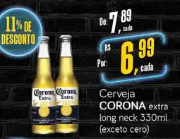 Cometa Supermercados Cerveja corona extra long neck oferta