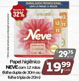 Cometa Supermercados Papel higiênico neve oferta