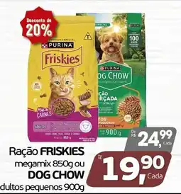 Cometa Supermercados Ração FRISKIES megamix ou DOG CHOW oferta