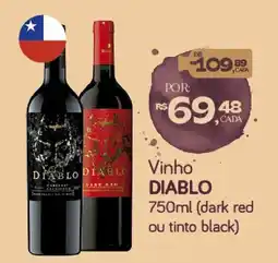 Cometa Supermercados Vinho diablo oferta