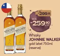 Cometa Supermercados Whisky johnnie walker gold label reserve oferta