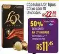 Muffato L'or - cápsulas tipos caixa com 10 unidades oferta