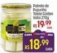 Muffato Golden - palmito de pupunha tolete vidro oferta