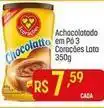 Muffato 3 corações - achocolatado em po oferta