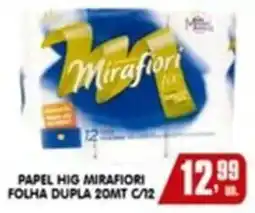 Higa's Supermercado Papel hig mirafiori folha dupla oferta