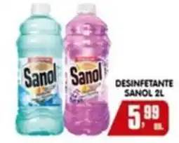 Higa's Supermercado Desinfetante sanol 2l oferta