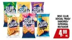 Higa's Supermercado Bisc club social trad/ sabores/ integral oferta