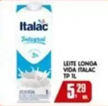 Higa's Supermercado Leite longa vida italac tp 1l oferta