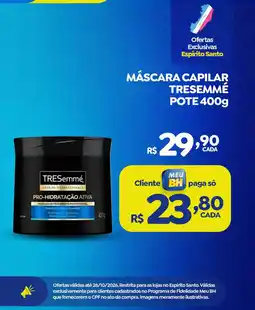 Supermercados BH Máscara capilar tresemme oferta