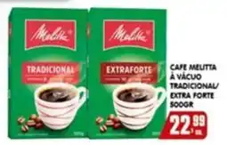 Higa's Supermercado Cafe melitta a vacuo tradicional/extra forte oferta