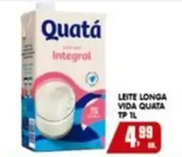 Higa's Supermercado Leite longa vida quata integral oferta