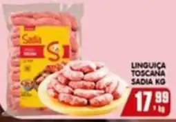 Higa's Supermercado Linguica Toscana Sadia Kg oferta