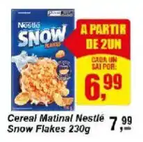 Negreiros Cereal Matinal Nestlé Snow Flakes oferta