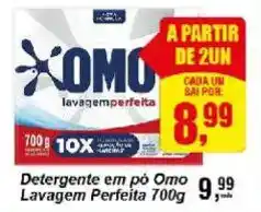 Negreiros Detergente em pó Omo Lavagem Perfeita oferta