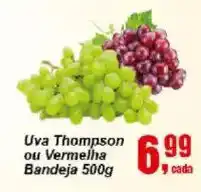 Negreiros Uva thompson ou vermelha oferta
