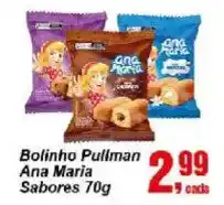 Negreiros Bolinho Pullman Ana Maria Sabores oferta