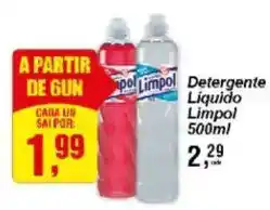 Negreiros Detergente Líquido Limpol oferta
