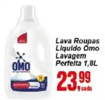 Negreiros Lava Roupas Líquido Omo Lavagem Perfeita oferta