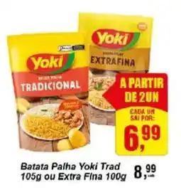 Negreiros Batata Palha Yoki Trad ou Extra Fina oferta