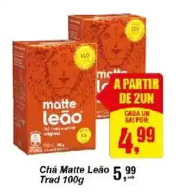 Negreiros Chá matte leão trad oferta