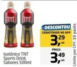 Tenda Atacado Isotônico tnt sports drink sabores oferta