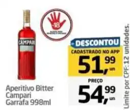 Tenda Atacado Aperitivo Bitter Campari oferta