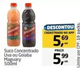 Tenda Atacado Suco concentrado uva ou goiaba maguary oferta