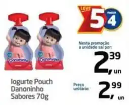 Tenda Atacado loguarte pouch danoninho sabores oferta