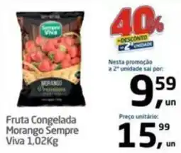 Tenda Atacado Fruta congelada morango sempre viva oferta