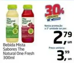 Tenda Atacado Bebida Mista Sabores The Natural One Fresh oferta