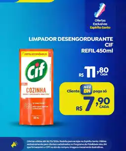Supermercados BH Limpador desengordurante cif oferta