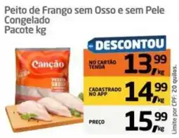 Tenda Atacado Peito de frango sem osso e sem pele oferta