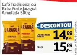 Tenda Atacado Café Tradicional ou Extra Forte Jaraguá oferta