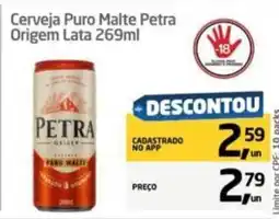 Tenda Atacado Cerveja Puro Malte Petra Origem oferta
