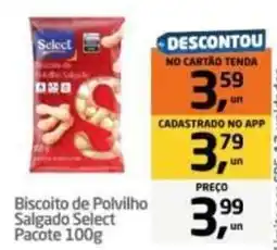 Tenda Atacado Biscoito de Polvilho Salgado Select oferta
