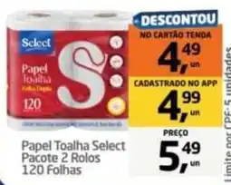 Tenda Atacado Papel toalha select oferta