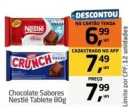 Tenda Atacado Chocolate sabor nestlé tablete oferta