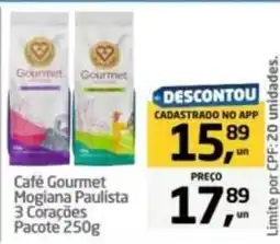 Tenda Atacado Café gourmet mogiana paulista 3 corações oferta
