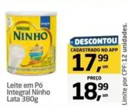 Tenda Atacado Leite em Pó Integral Ninho oferta