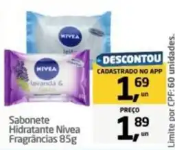 Tenda Atacado Sabonete Hidratante Nivea Fragrâncias oferta