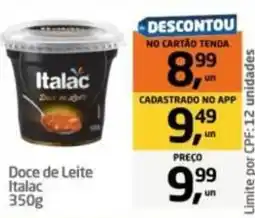 Tenda Atacado Doce de Leite Italac oferta