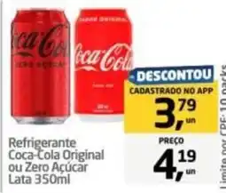 Tenda Atacado Refrigerante Coca-Cola Original ou Zero Açúcar oferta